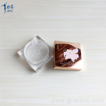 15g Customized Square Loose Powder Jar with Logo